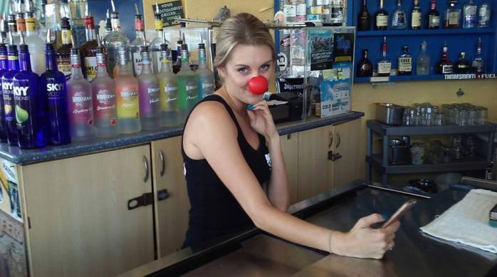 Slow-n-Low-Ali-w-red-nose-how-do-i-look-1